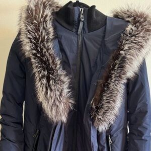 Mackage Silver Fur Adali (L)